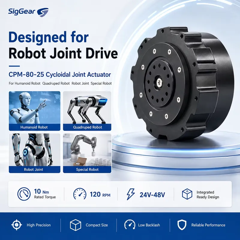 Cycloidal Reducer Bldc Motor - มอเตอร์เกียร์ไซโคลดอล BLDC ขนาด 80 มม. ของ