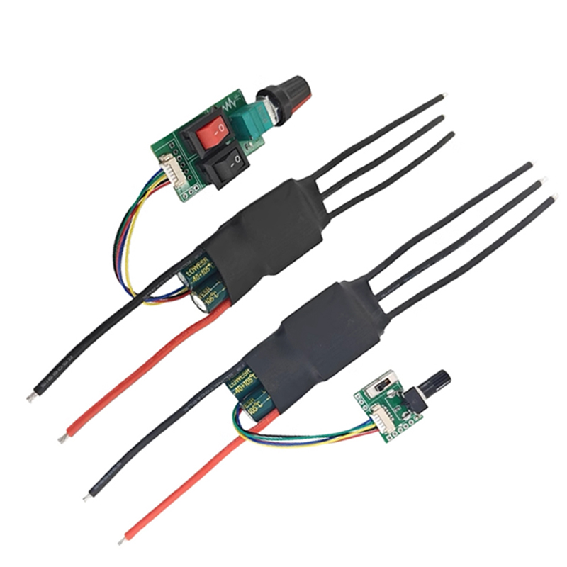 Brushless Motor Thrust Test Stand - บอร์ดควบคุมมอเตอร์กระแสตรงแบบไร้แปรงถ่านสามเฟส 0-5V/PWM/ควบคุมความเร็วด้วยโพเทนชิออมิเตอร์ รองรับการหมุนไปข้างหน้า/ย้อนกลับ