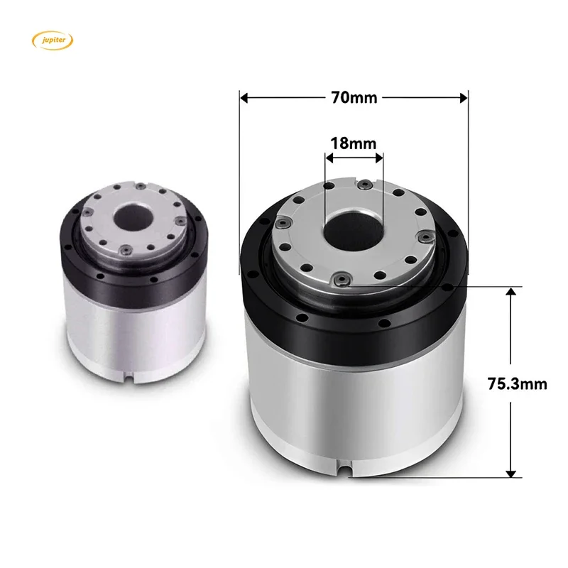 Harmonic Drive Gearbox Brushless - ตัวควบคุมความเร็วจูปิเตอร์ 12-24V สำหรับขับเคลื่อนแขนหุ่นยนต์ กล่องเกียร์ข้อต่อ แบบสเต็ปปิ้ง เซอร์โว