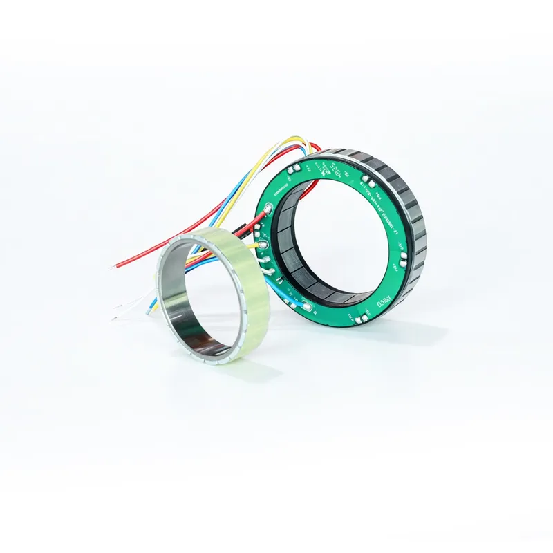 ชุดมอเตอร์ BLDC ไร้กรอบ FMK085 - Frameless Torque Motor Stator Rotor บทวิจารณ์และราคา